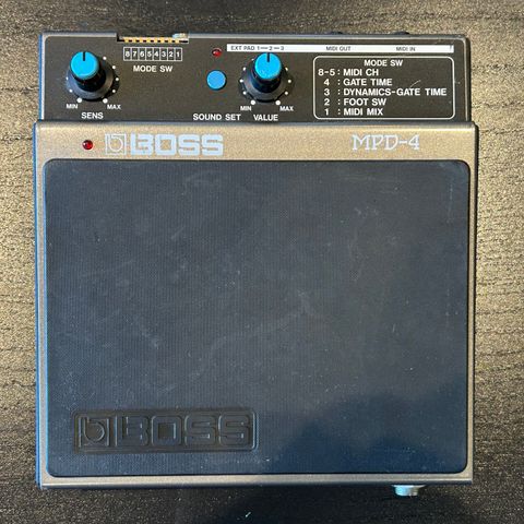 Boss MPD-4 midipad fra 1987