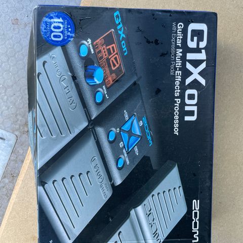 G1X  on Guitar multi effect processor