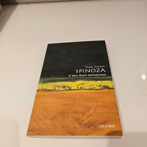 Spinoza. A very short introduction. Roger Scruton