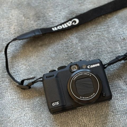 Canon G15 Powershot - Robust og pålitelig kompaktkamera