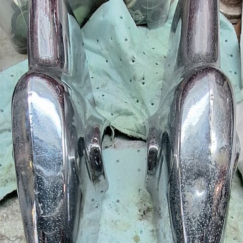 1957 Chevy front bumper guards