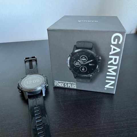 Garmin Fenix 5 Plus DLC Titan Sapphire Glass