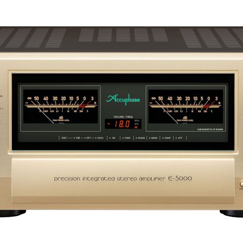 ACCUPHASE E-5000, den STØRSTE Integrerte