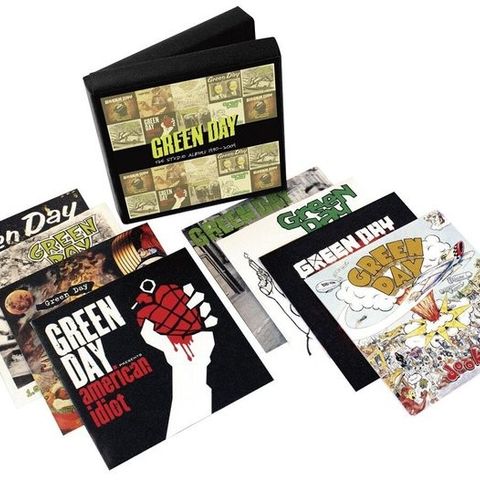 Green Day - Box Studio albums 1990-2009 | CD | Green Day - Flere titler - CD-bok