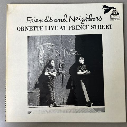 Ornette Coleman - Live At Prince Street - Friends and neighbors (PROMO!) - Vinyl