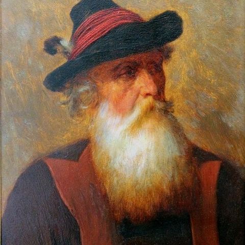 Josef Bueche (1848-1917) - Tyrolean portrait