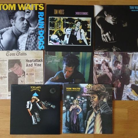 Tom Waits - Flere titler - Vinylplate - 180 gram, Coloured vinyl, Reissue, Remas