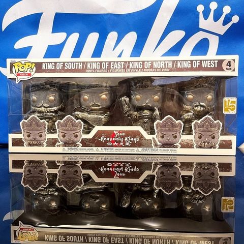 Funko  - Funko Pop - Asia Four Heavenly King 4pcs Pack - 2020+ - Kina