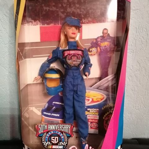 Mattel  - Barbie dukke Nascar 50th Anniversary