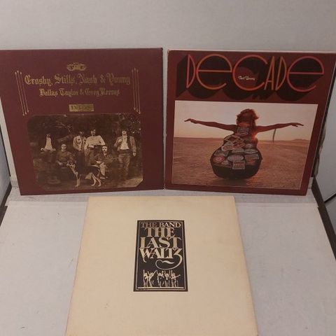 Neil Young & Related - 3x Album (See Description) - Flere titler - LP-album (fle