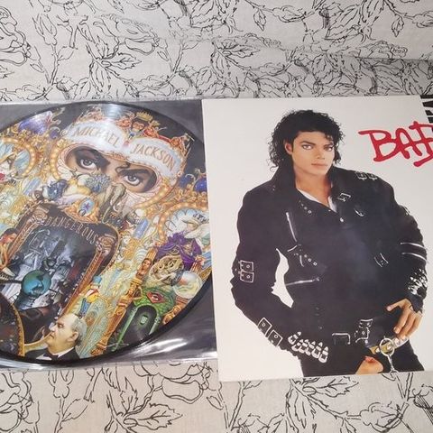 Michael Jackson - Dangerous & Bad - Flere titler - Vinylplate - 180 gram, Pictur