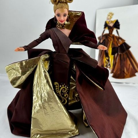 Mattel  - Barbie dukke - Portrait in Taffeta Barbie - Couture Collection  - 1996