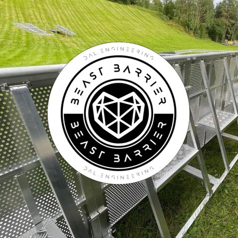 dal.engineering Beast Barrier publikums barrikade scene bar