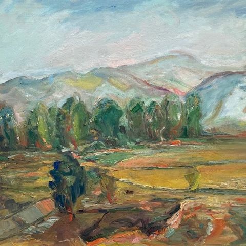 Francesco Torraca (1893-1971) - Campagna sopra Forlì