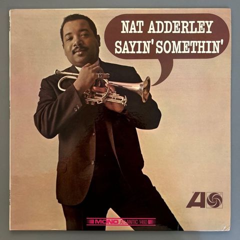 Nat Adderley - Sayin’ Somethin’ (SIGNED PROMO!) - Vinylplate singel - 1966