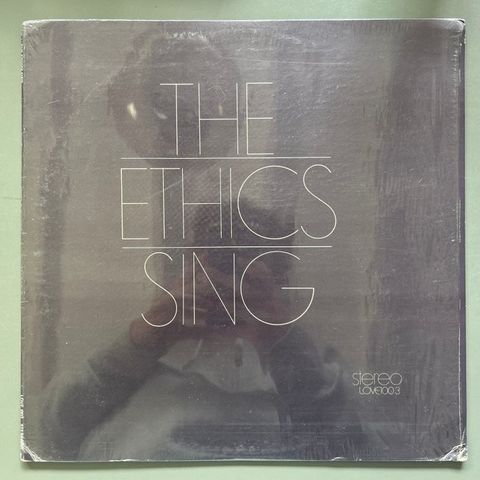 The Ethics - The Ethics Sing (1st pressing!) - LP-album (frittstående element) -