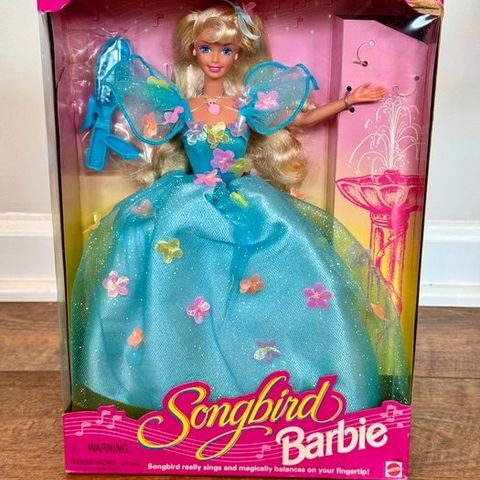 Mattel  - Barbie dukke 1995 Songbird Barbie with Real Singing Songbird - 1990–20