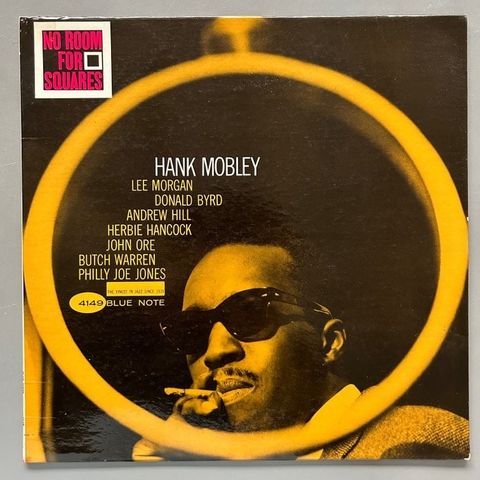 Hank Mobley - No Room For Squares - 1st U.S. mono - LP-album (frittstående eleme