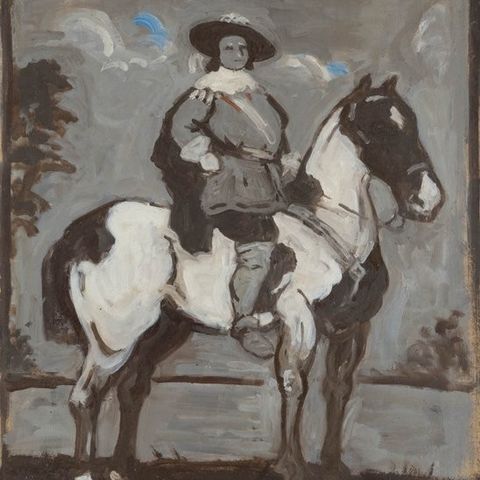 Léon Fauche (1862-1950) - Le cavalier