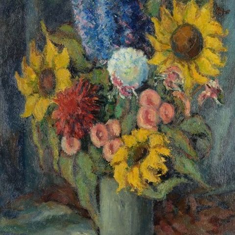 Wil van Dinther (1911-1997) - Flower still life