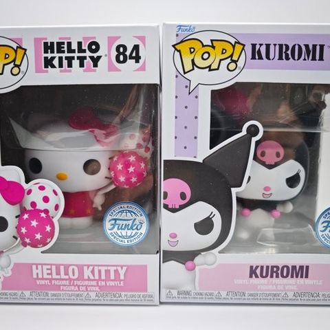 Funko  - Funko Pop Hello Kitty #84 and Kuromi #85 - 2020+ - Kina