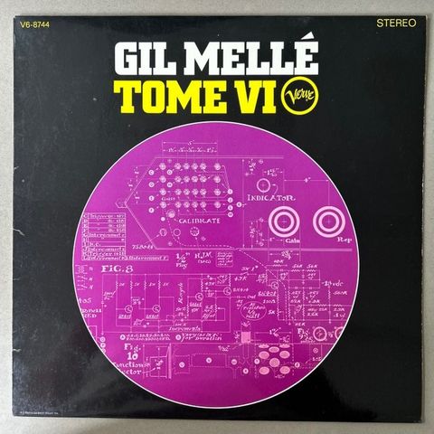 Gil Melle - Tome VI (white label promo!) - Vinylplate singel - 1968