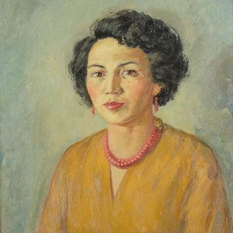 Sam le Poole (1910-1986) - Portrait of his mother