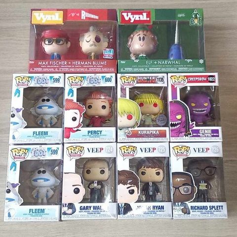 Funko  - Funko Pop Lot with 10 x Funko - Smallfoot - Elf - Hunter x Hunter - Cre