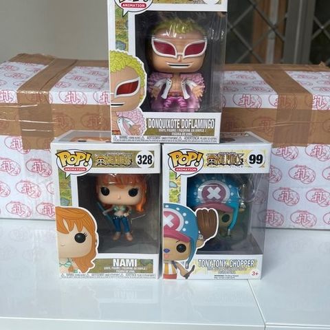 Funko  - Funko Pop - One Piece - nami 328/ donquixote doflamingo 400 / Tony Tony