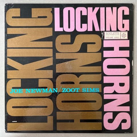 Joe Newman / Zoot Sims - Looking Horns (1st mono!) - Vinylplate singel - 1st Mon