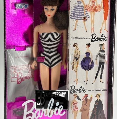 Mattel  - Barbie dukke - 35th Anniversary Brunette - 1993 - USA