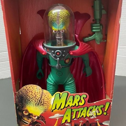 Warner Bros. - Statue - Mars Attacks Talking Figure (1996) Supreme Martian Ambas