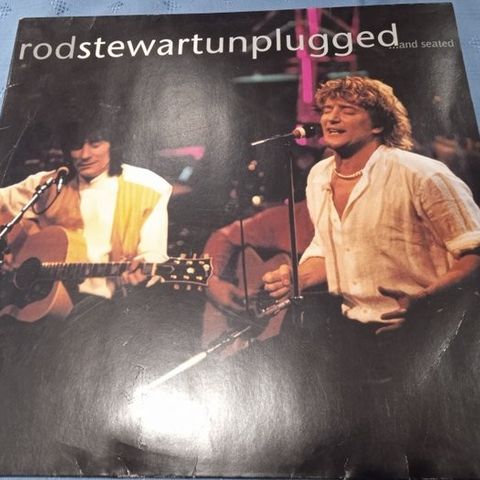 Rod Stewart, Ronnie Wood - Unplugged ...And Seated - Vinylplate - 1993