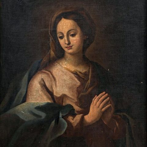 Carlo Maratta (1625-1713), Scuola di - Vergine Maria