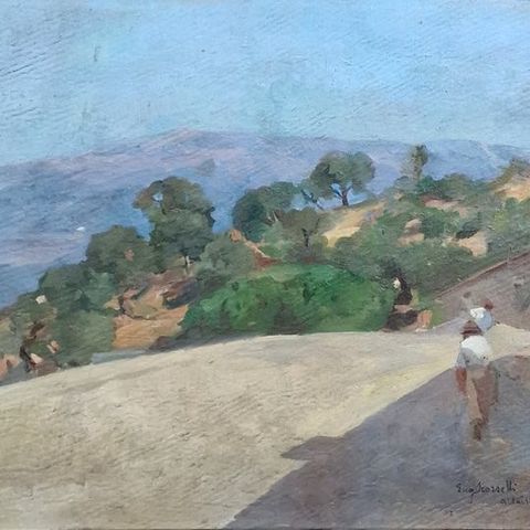 Eugenio Scorzelli (1890-1958) - Vedute di Altavilla Silentina