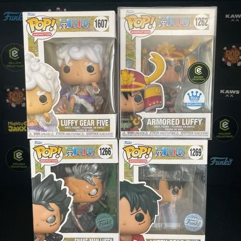 Funko  - Funko Pop - Lotto Luffy One Piece (4) - 2020+ - USA