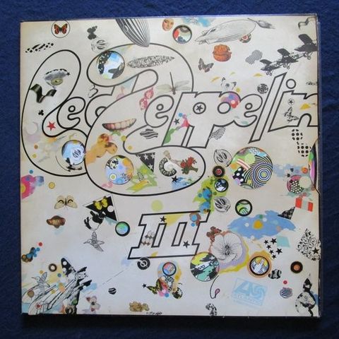 Led Zeppelin - III gatefold rotating-wheel sleeve. (UK) - Vinylplate - 1972