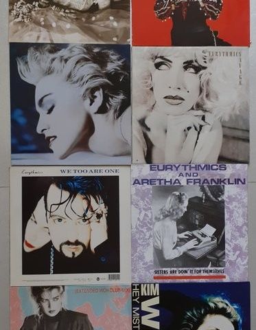 Eurythmics, Madonna, Kim Wilde - Flere titler - Vinylplate - 1985