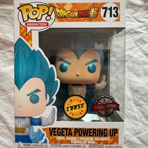 Funko  - Dukke Dragon Ball Z - Vegeta Powering Up (CHASE) #713 - Japan