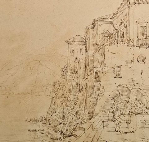 Antonio Senape (1788-1850) - Casa del Tasso, Sorrento