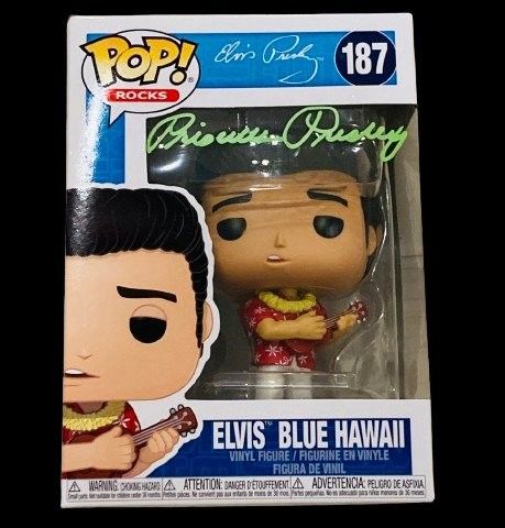 Funko  - Funko Pop - Elvis Presley - #187 Priscilla Presley - Signed Funko - 200