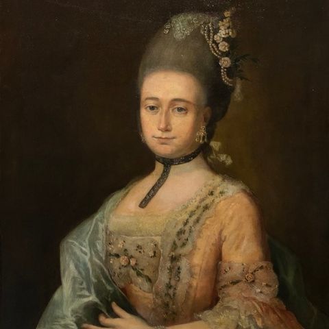 École Allemande (c. 1830) - Portrait d'une Princesse Westphalienne