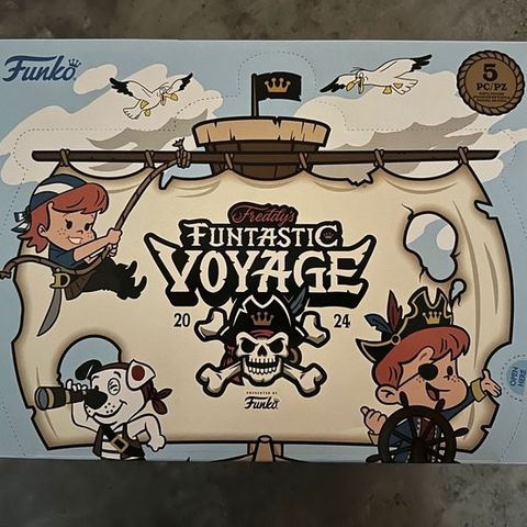 Funko  - Funko Pop 2 Funtastic Voyage boxes - Crown Krakens & Blacklight Buccane