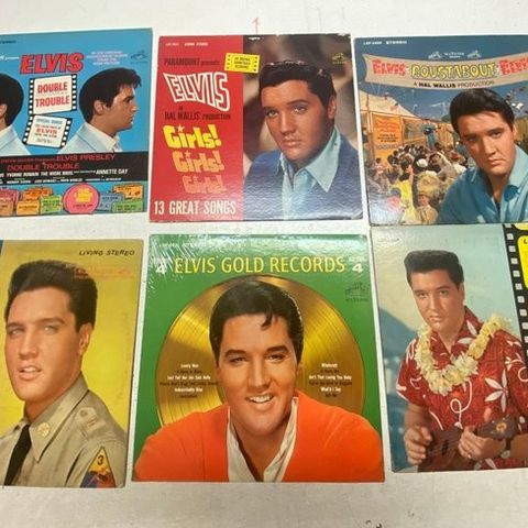 Elvis Presley - Elvis Presley x6 RCA Victory - Flere titler - Vinylplate - Stere