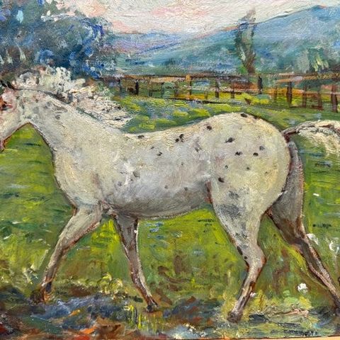 Guido Casciaro (1900-1963) - Cavallo bianco