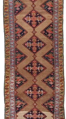 Semi-antikk Shirwan Caucasus Rug Runner - Teppe - 493 cm - 96 cm