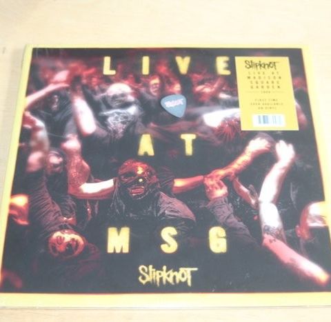 Slipknot - Live at Madison Square Garden + Guitar Pick (Jim James Root) - 2 x LP