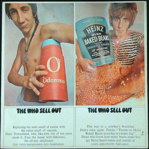 The Who (Psychedelic Rock, Mod) - The Who Sell Out (UK 1967 MONO 1st pressing LP