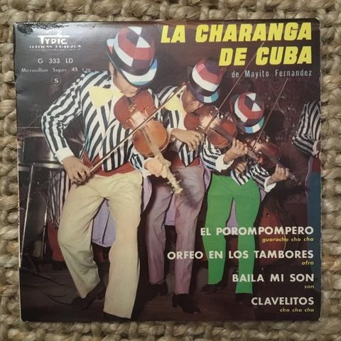 La Charanga de Cuba de Mayito Fernandez - Afro-Cuban, Cha-Cha, Bolero, Son, Guar