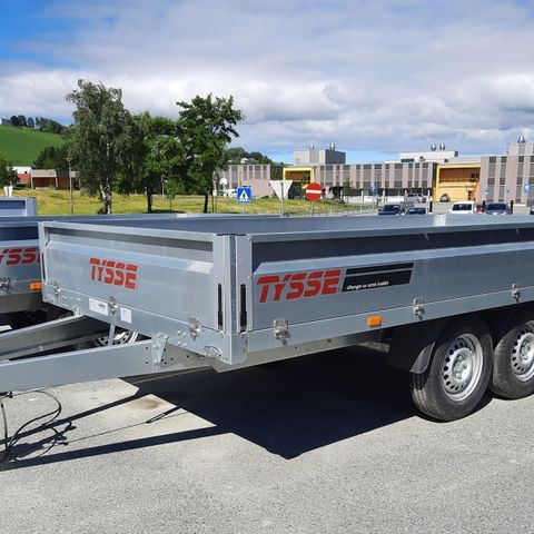 Tilhenger Varehenger PRO Tysse 6337 NFH, Boggi